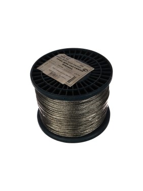 Стальной трос Метизный двор 2 мм DIN 3055, 250 м 4690441030337