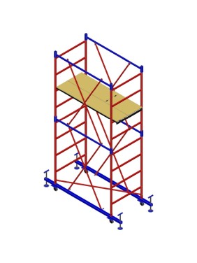Вышка-тура Мега Мега-2М Н=3.3м 913
