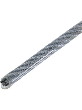 Стальной трос Стройбат в оболочке PVC 4/6 мм, 200 м 1219425 / 051890