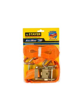 Ремень для крепления груза STAYER PROFESSIONAL 4 м 40562-4