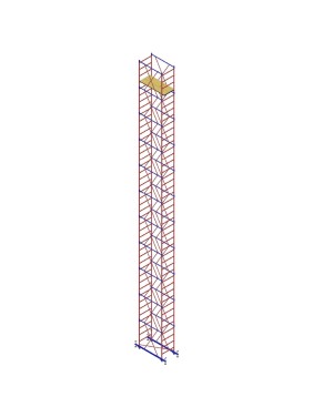 Вышка-тура Мега Мега-2М Н=16.8м 922