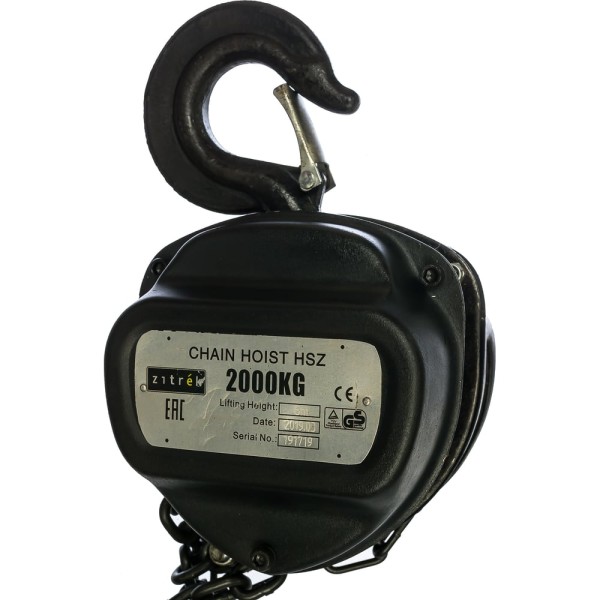 Ручная шестеренная таль (2т, 6м) Zitrek HS-Z 004-4478