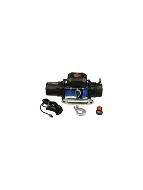Автомобильная лебедка 4REVO 1000lbs0 12В, с синтетическим тросом 4R-W101B