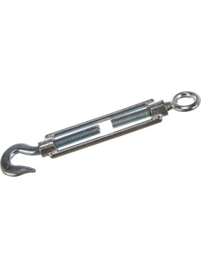 Талреп STAYER DIN 1480, крюк-кольцо, М16, 2 шт, оцинкованный, 30515-16