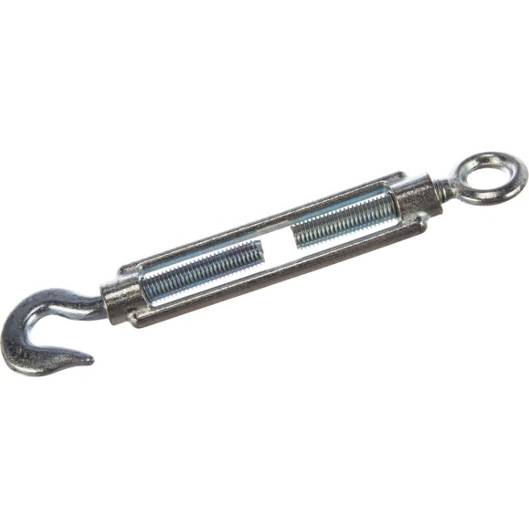 Талреп STAYER DIN 1480, крюк-кольцо, М16, 2 шт, оцинкованный, 30515-16