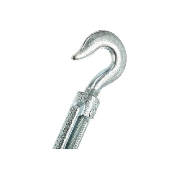 Талреп STAYER DIN 1480, крюк-крюк, М14, 3 шт, оцинкованный, 30525-14
