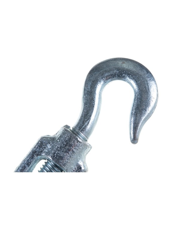 Талреп STAYER DIN 1480, крюк-кольцо, М12, 4 шт, оцинкованный, 30515-12