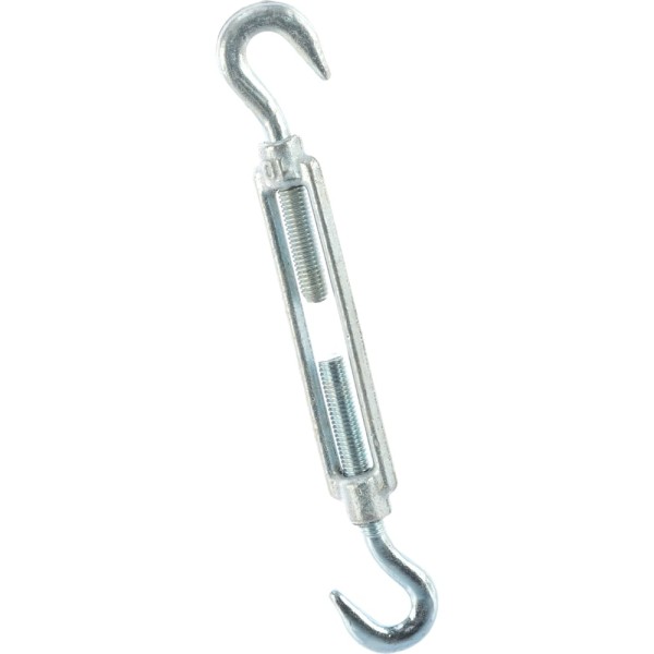 Талреп STAYER DIN 1480, крюк-крюк, М10, 6 шт, оцинкованный, 30525-10