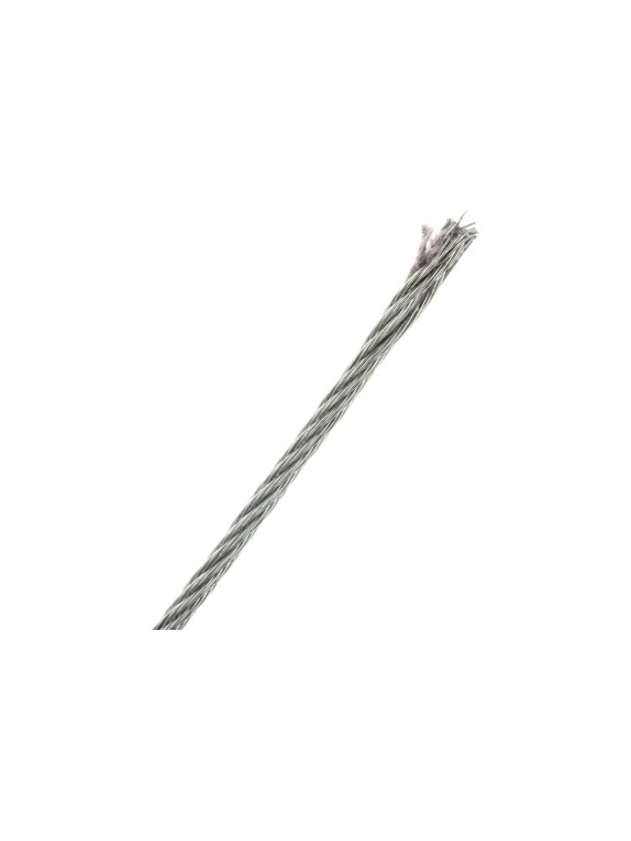 Стальной трос для растяжки DIN 3055, 2 мм, 30 м Tech-Krep 127844