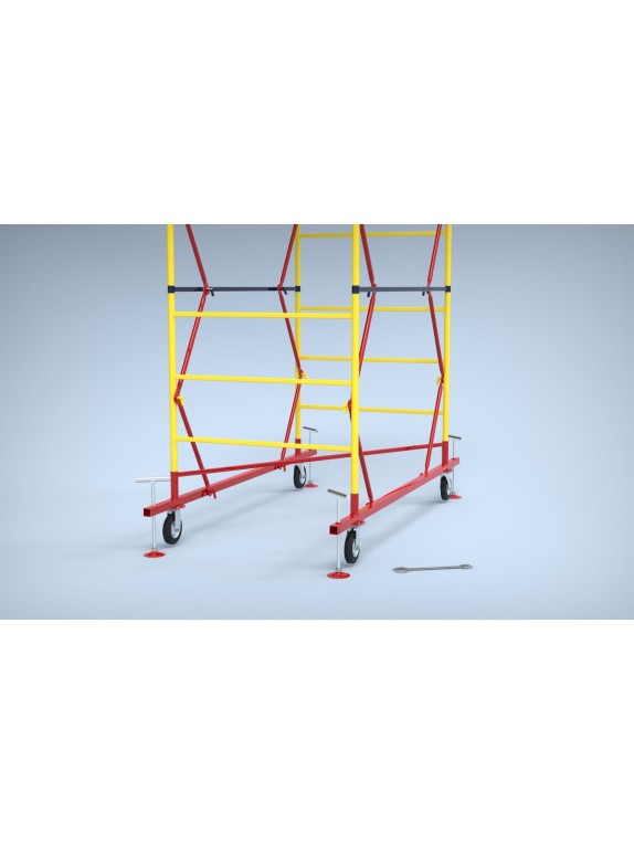 Вышка-тура TAKE&DO ВC 250/1,2х2,0 высота 12,3 м ЦБК00020750х12,3