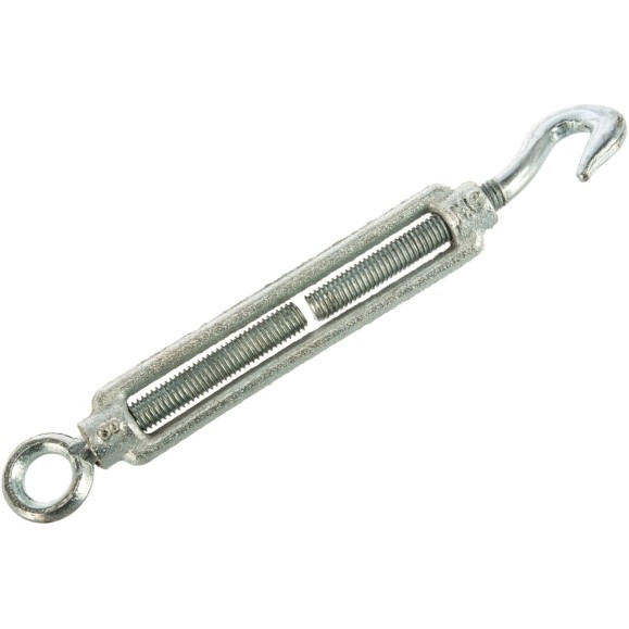 Талреп STAYER DIN 1480, крюк-кольцо, М8, 10 штук, оцинкованный 30515-08