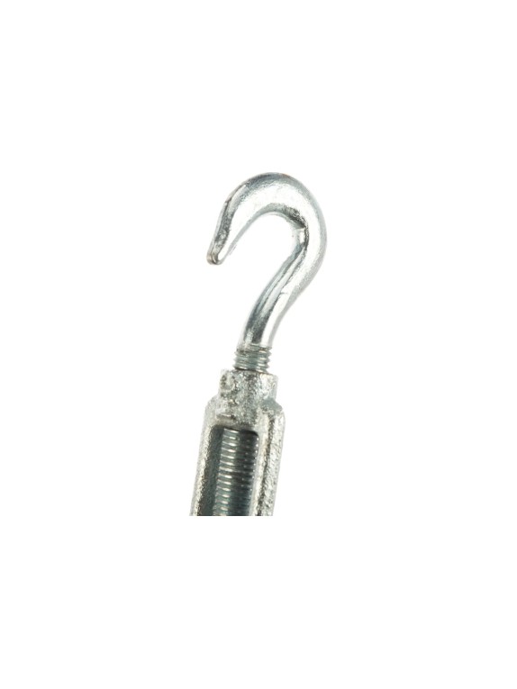 Талреп STAYER DIN 1480, крюк-кольцо, М8, 10 штук, оцинкованный 30515-08