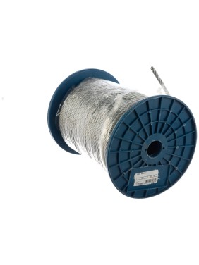 Трос Tech-Krep DIN 3055 сталь в ПВХ SWR М8 PVC М10 100 м 00004896