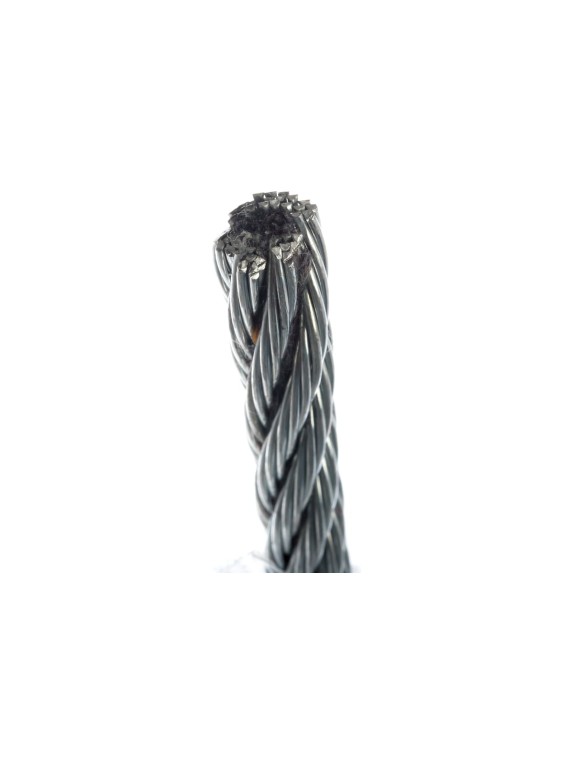 Трос Tech-Krep DIN 3055 сталь в ПВХ SWR М8 PVC М10 100 м 00004896