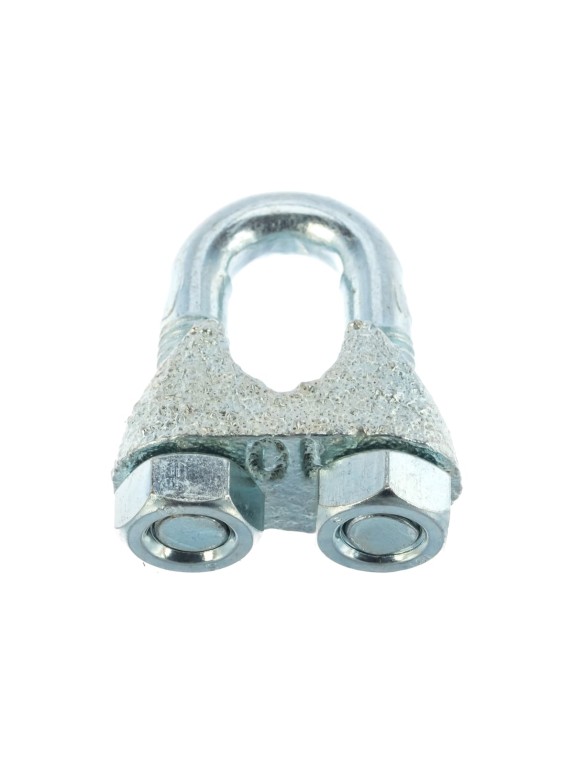 Зажим троса STAYER DIN 741, 10мм, 25 шт, оцинкованный, 30535-10