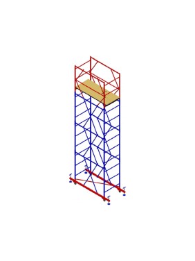 Вышка-тура Gigant h=5,2; 1,0x2,0 TT-5,2