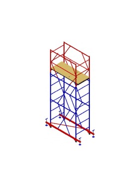 Вышка-тура Gigant h=3,8; 0,7x1,6 TT-3,8