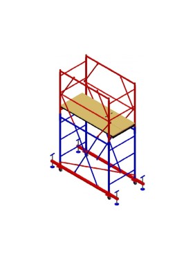 Вышка-тура Gigant h=2,8; 1,0x2,0 TT-2,8