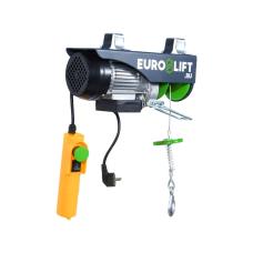 Электрическая стационарная лебедка EURO-LIFT РА-500А 250/500 кг, 18/9 м, IP54 00016924