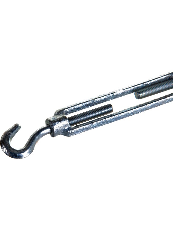 Талреп STAYER DIN 1480, крюк-крюк, М5, 20 штук, оцинкованный 30525-05