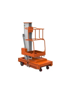 Мачтовый телескопический подъемник TOR GTWY-901 AC 220V/50HZ от сети, 125 кг, 9 м 1015945