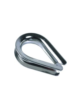 Коуш для троса EKF DIN 6899 (100 шт)  ksh-6