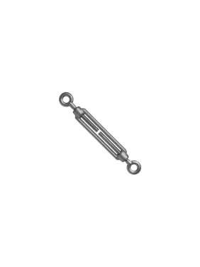 Талреп EKF DIN 1480, тип B, кольцо-кольцо, M8, 100 шт. trrm8