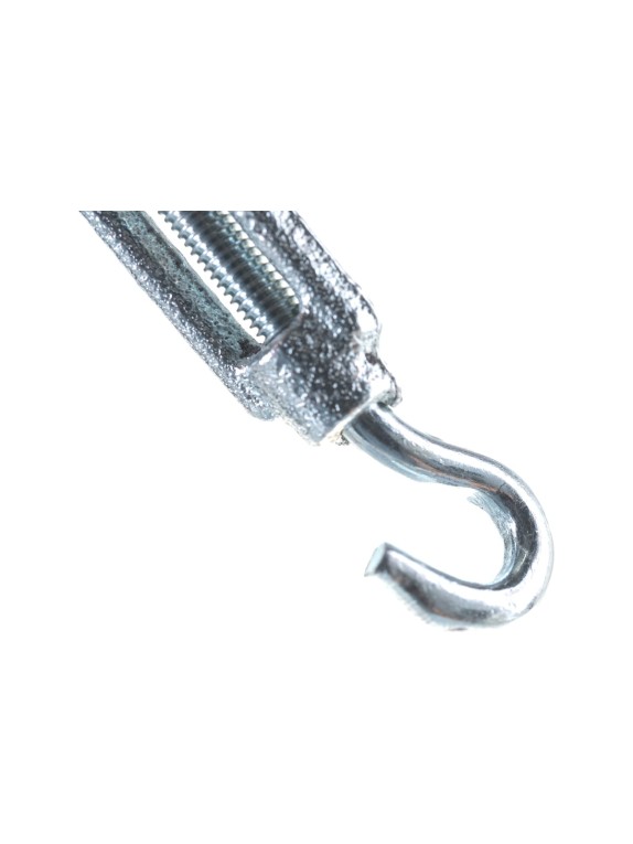 Талреп STAYER DIN 1480, крюк-крюк, М6, 15 шт, оцинкованный, 30525-06