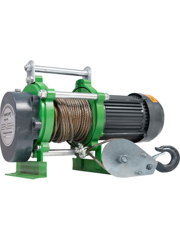 Лебедка электрическая EURO-LIFT KCD 300/600кг, 30/15м, U=220 00019833