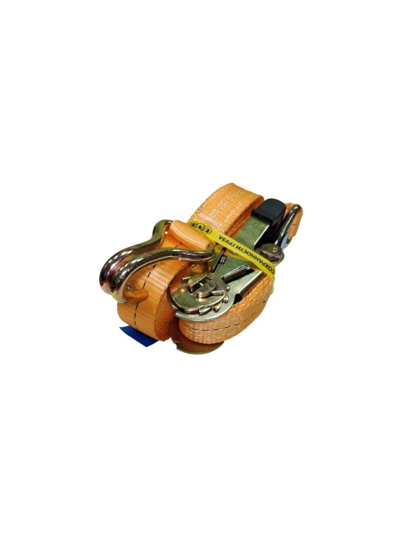 Стяжной ремень UVE 1,5/3 т, 6 м, 35 мм, ERGO, оранжевый RS2-35-3000-6-ergo-orange