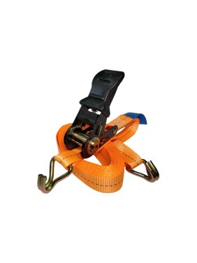Стяжной ремень UVE 0,4/0.8 т, 5 м, 25 мм, оранжевый, ERGO RS2-25-1000-5-ergo-orange