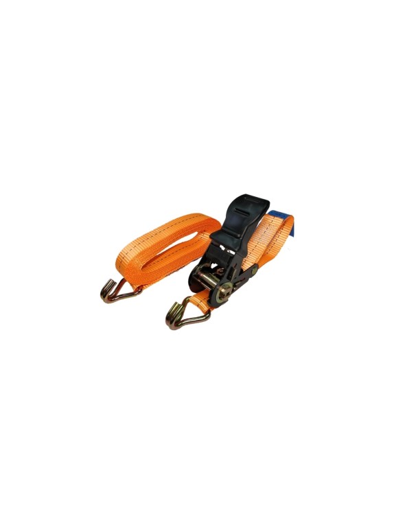 Стяжной ремень UVE 0,4/0.8 т, 5 м, 25 мм, оранжевый, ERGO RS2-25-1000-5-ergo-orange
