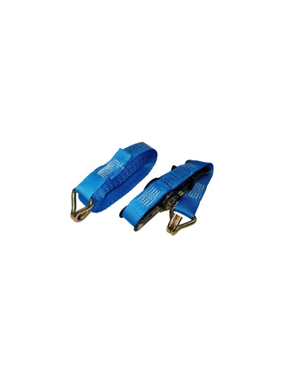 Стяжной ремень UVE 0,4/0.8 т, 5 м, 25 мм, синий, ERGO RS2-25-1000-5-ergo-blue