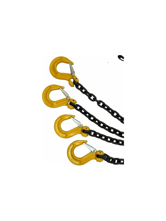 Цепной четырехветвевой строп ТРАСТ 4СЦ 2.5 т, 4000 мм (укоротители), 8 класс 4687201915416