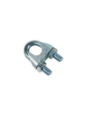 Канатный зажим КРЕП-КОМП DIN 741 м24 50 шт зк24
