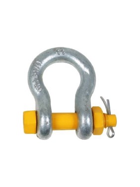 Такелажная омегообразная скоба со шплинтом HAKLIFT грузоподъемность 0,5 т SAK05PLBP