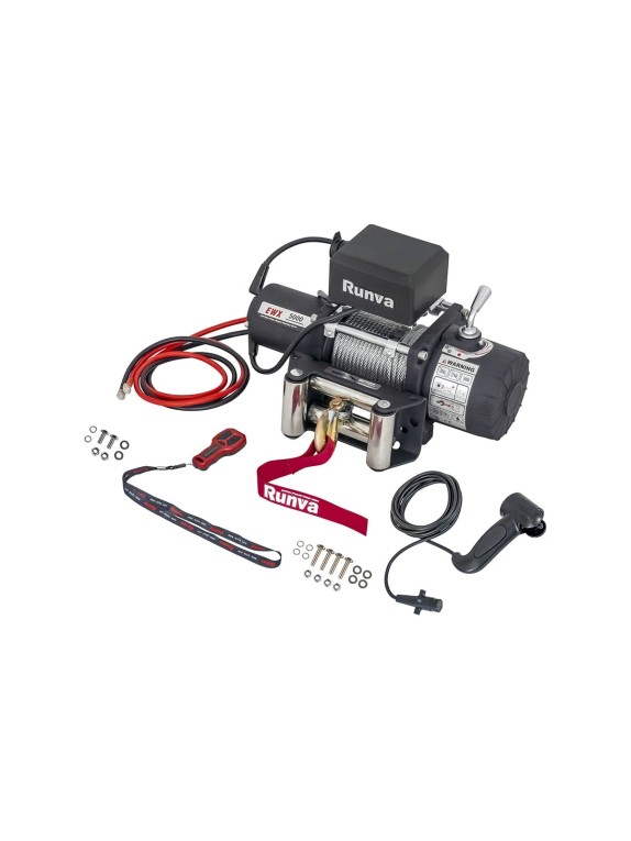 Автомобильная электрическая лебёдка RUNVA 12V 5000 lbs 2268 кг EWX5000S