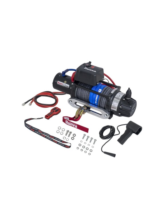Автомобильная электрическая лебёдка RUNVA 12V 11000 lbs 5000 кг EWB11000SSR