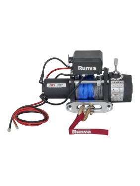 Автомобильная электрическая лебёдка RUNVA 12V EWX5000SR 2268 кг синтетический трос EWX5000SR