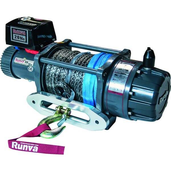 Автомобильная электрическая лебёдка RUNVA 12V 20000 lbs EWB20000USR