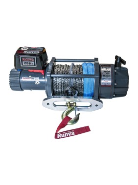 Автомобильная электрическая лебёдка RUNVA 12V 20000 lbs EWB20000USR