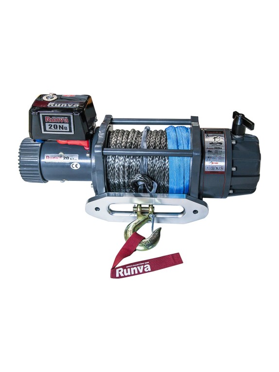 Автомобильная электрическая лебёдка RUNVA 12V 20000 lbs EWB20000USR