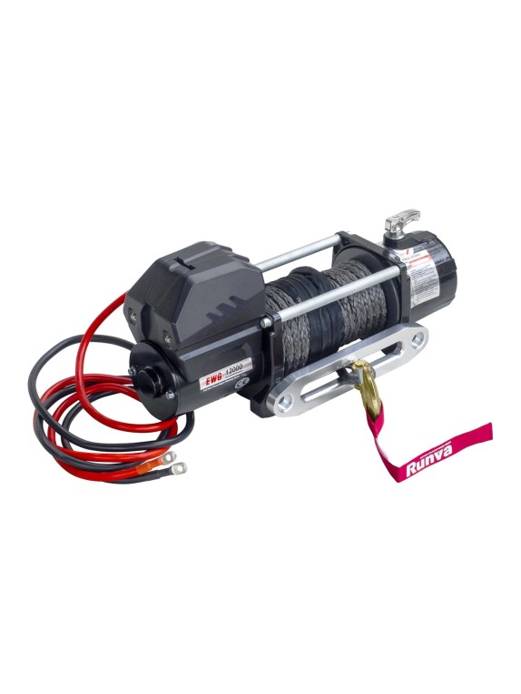 Автомобильная электрическая лебёдка RUNVA 12V Magnum 12000 lbs 5443 кг EWD12000FSR