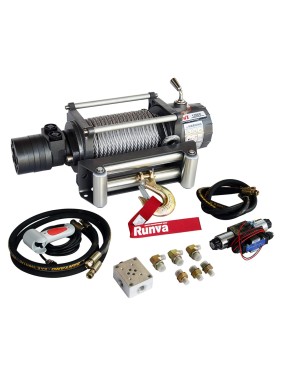 Гидравлическая лебёдка RUNVA 12000 lbs 5443 кг HWX12000A