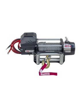 Автомобильная электрическая лебёдка RUNVA 12V Magnum 12000 lbs 5443 кг стальной трос EWD12000F
