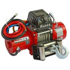 Автомобильная электрическая лебёдка RUNVA 12V 9500 lbs 4350 кг короткий барабан 9.5XS