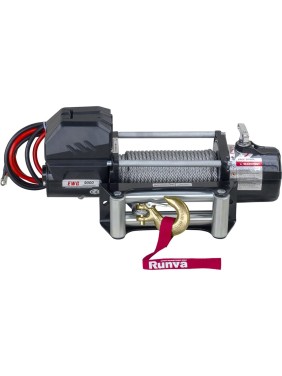 Автомобильная электрическая лебёдка RUNVA 12V Magnum 9000 lbs 4200 кг стальной трос EWG9000U