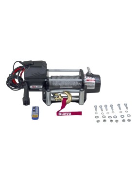 Автомобильная электрическая лебёдка RUNVA 12V Magnum 9000 lbs 4200 кг стальной трос EWG9000U