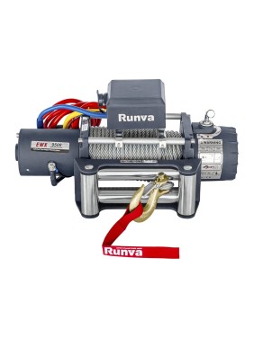 Автомобильная электрическая лебёдка RUNVA 12V 9500 lbs 4350 кг EWX9500S
