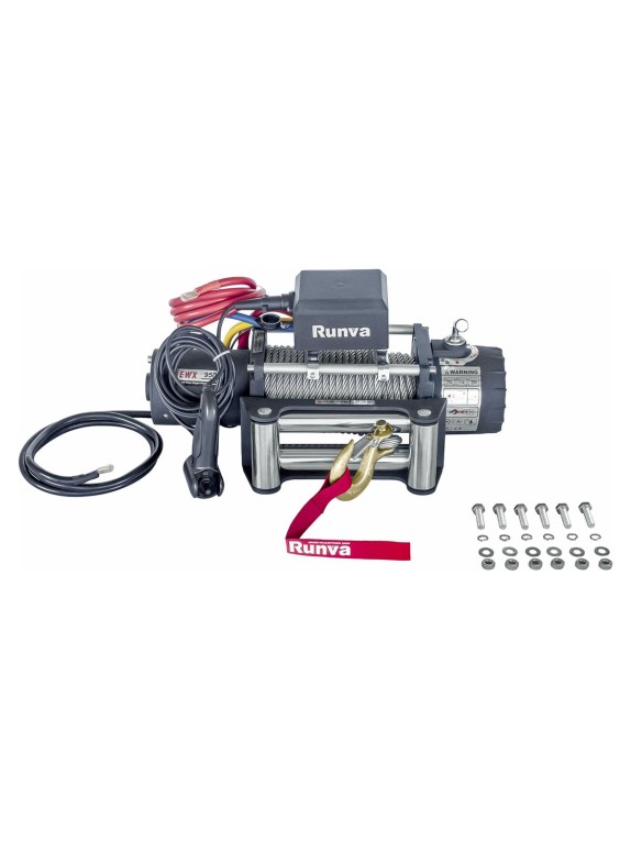 Автомобильная электрическая лебёдка RUNVA 12V 9500 lbs 4350 кг EWX9500S